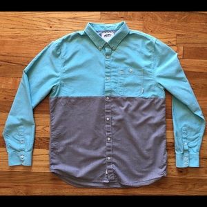 Vans Men’s Long Sleeve Button Up Shirt Size XL